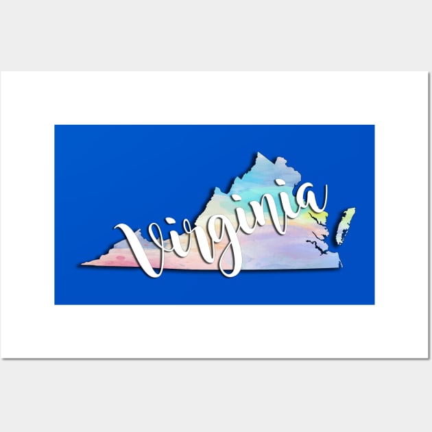 Virginia 8 Wall Art by doodlesbydani